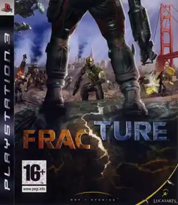 Fracture (USA) (v1.01) (Disc) (Update) box cover front